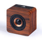 NB NOIZZYBOX Cube S Premium Wood Finish Portable Wireless Bluetooth Speaker and Fm Radio with 8W Output, HD Sound Portable Speaker Bluetooth 5.2 EDR, USB/TF Card/TWS