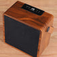 NB NOIZZYBOX Cube M Premium Wood Finish Portable Wireless Bluetooth Speaker with 6W Output, HD Sound, FM Radio, USB and TF Card Bluetooth 5.2 EDR, TWS