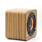 NB NOIZZYBOX Cube XS Bamboo Premium Wood Finish Portable Wireless Bluetooth Speaker