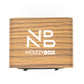 NB NOIZZYBOX Cube XS Bamboo Premium Wood Finish Portable Wireless Bluetooth Speaker